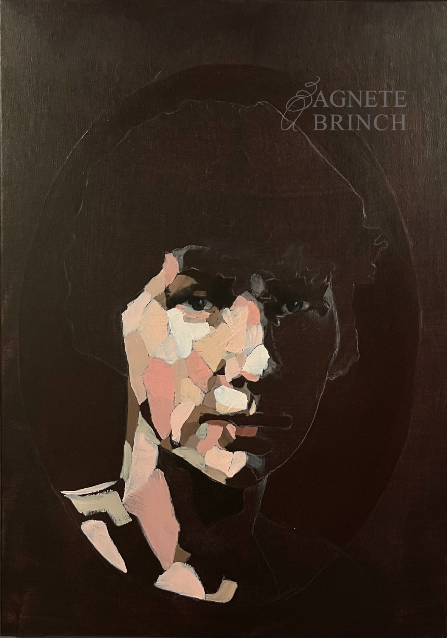 1257. Oda Peters_Sociale Org str Oda Peters Akryl og olie på lærred 70×50 cm