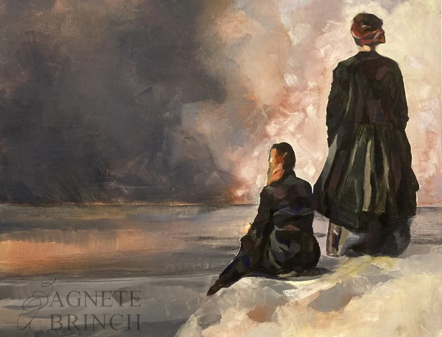 Kvinder i landskab, Skallingen